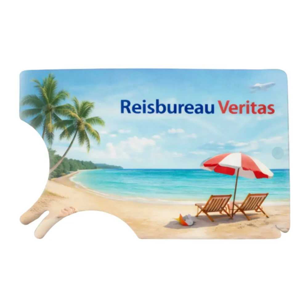 Custom-made teken outdoor card