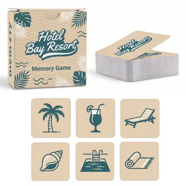 Custom-made memory spel