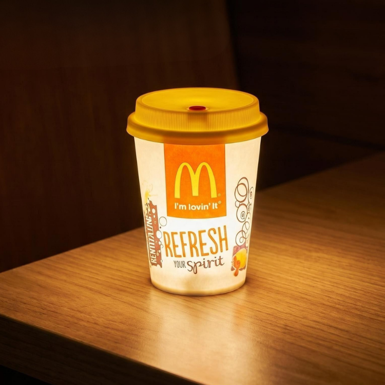 Glowing Cup custom-made